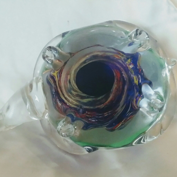 Murano Glass Turtle Paperweight Figurine - Picture 5 of 5